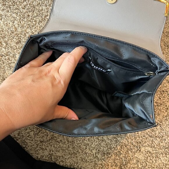 Dune London silver and tan handbag - Picture 7 of 7